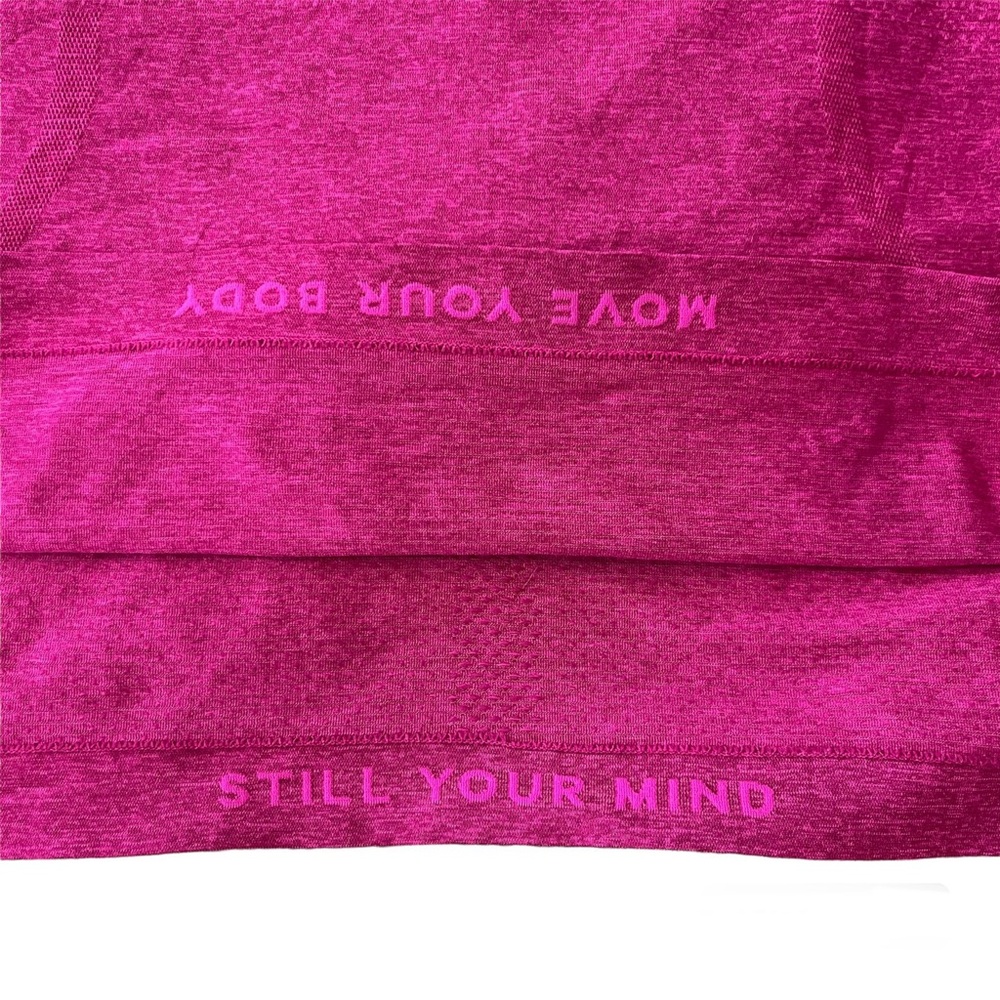 Lululemon Swiftly Tech Racerback Tank Top Pow Pink Ripened Raspberry Size 12 - Picture 5 of 5